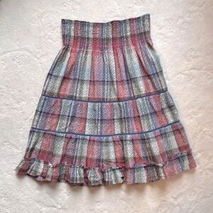 NWOT XS Juniors “Multi Color” Pattern Skirt, Mossimo